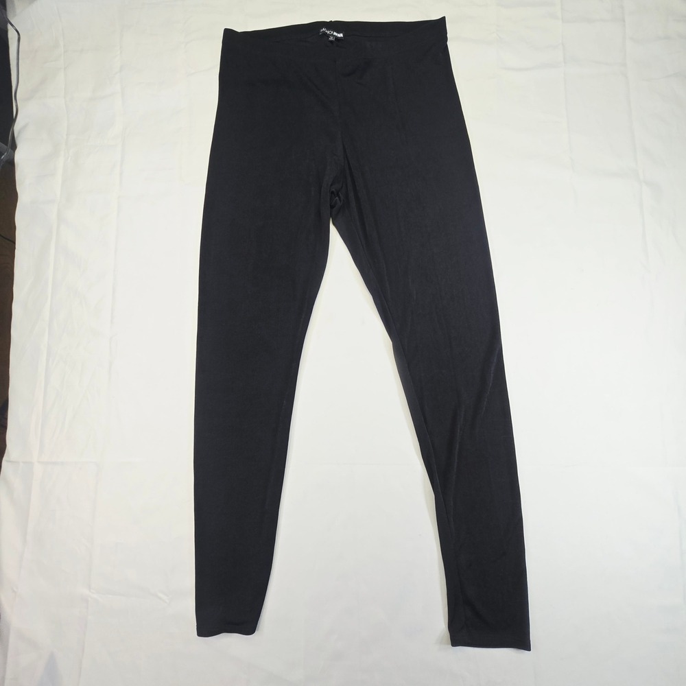 Fashion Nova Women's Size 1X Leggings Black High Waisted Stretch
